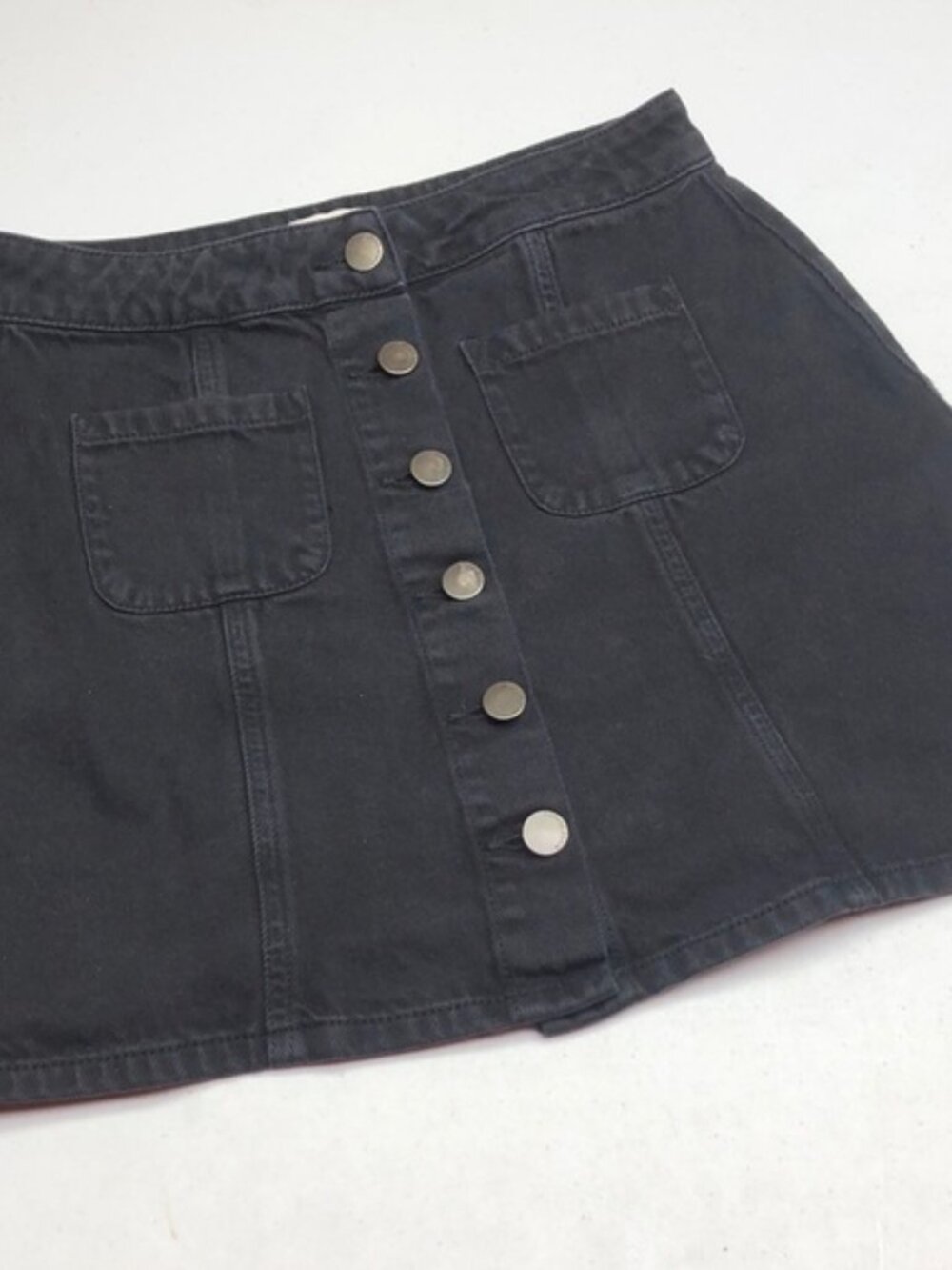 GARAGE BLACKWASH JEAN SKIRT S/26x16 ⭐️